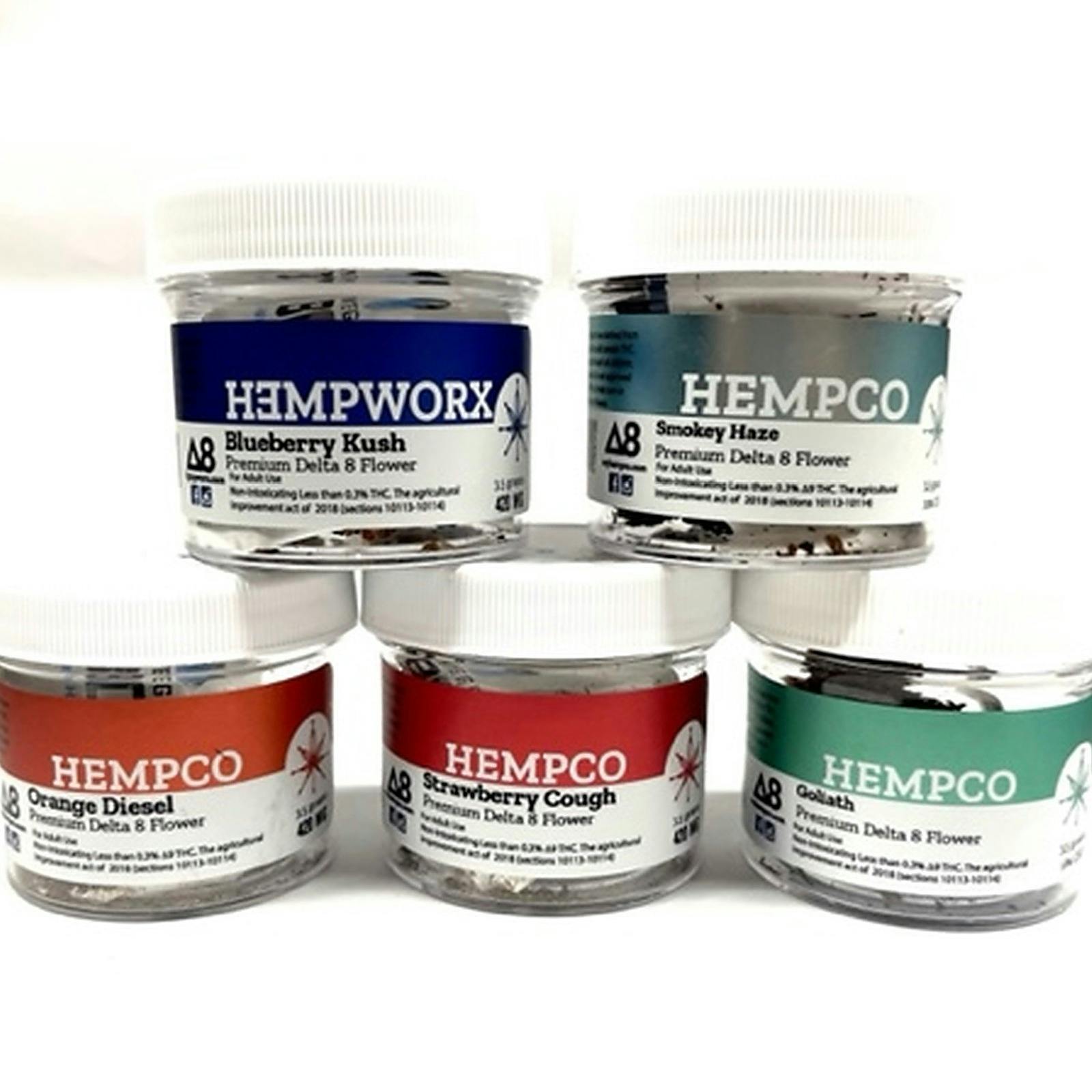 Hempwork D-8/FLOWER/Strawberry Cough